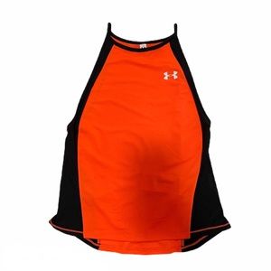 Under Armour Red Black Running Workout Tank Top